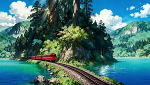 碧湖林涧