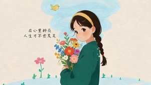 心里种花不会荒芜