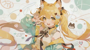 二次元可爱女孩