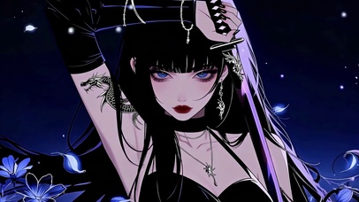 一场冷艳持剑少女