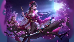 花曳心牵蜀孙尚香