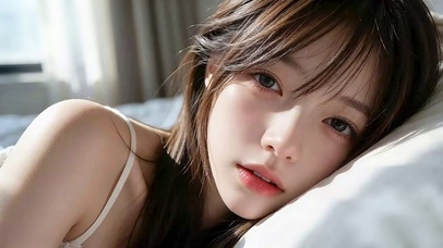 懒床的少女