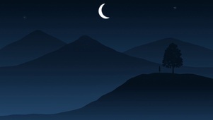 孤独的夜晚