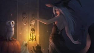 女魔法师