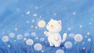 蒲公英猫咪