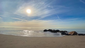沙滩海浪