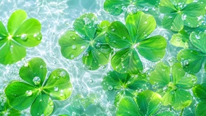 水里四叶草
