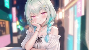 可爱红瞳动漫萝莉