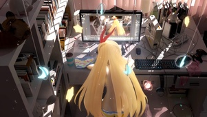 学习的少女