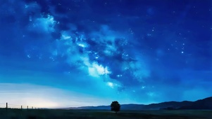 草原星空夜