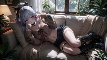 可爱女孩