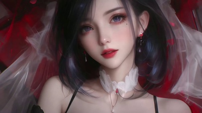 甜美新娘循环动画