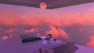 4K夕阳别墅