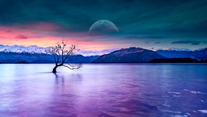 夜湖