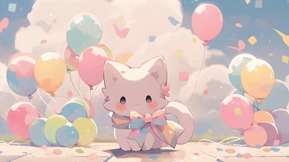 猫咪气球