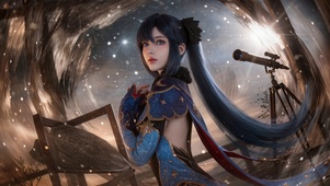 原神 莫娜 请你看烟花