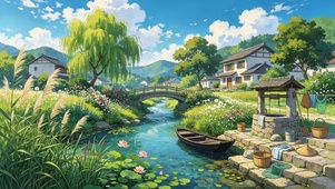 小清新小镇