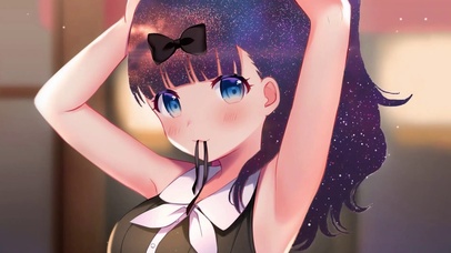 可爱小女孩