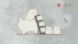 吓哭了