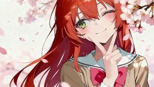 樱花可爱少女