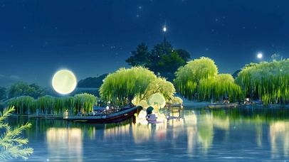 宁静的夜晚