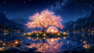 湖心星樱