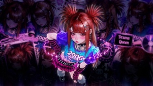 Y2K风格少女