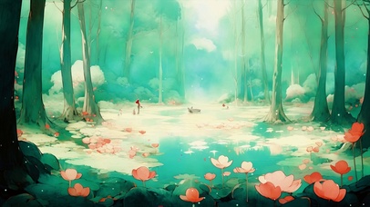 唯美插画壁纸