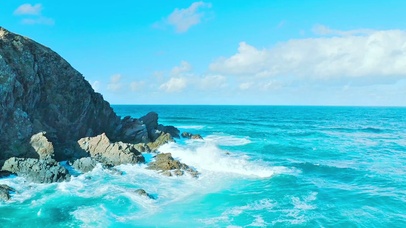 治愈壮观大海4K