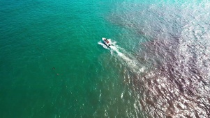 4k夏天青岛栈桥浴场