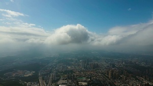 城市上空