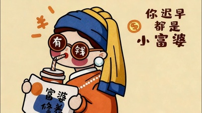 你迟早是个小富婆