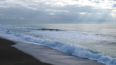 4k唯美白色浪花