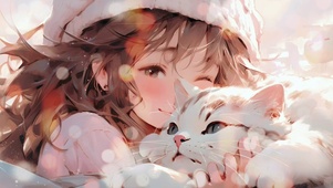 猫和女孩