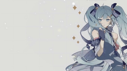 初音未来简约壁纸