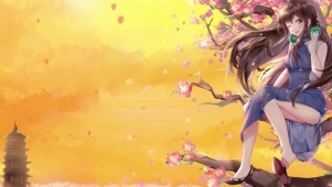 桃花朵朵开