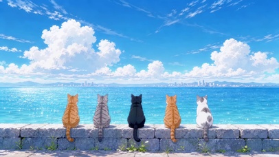 看海-猫版