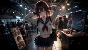 校园制服女孩