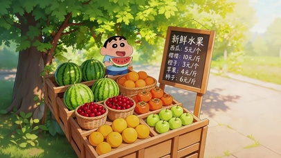 小新的水果摊