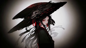 古风伞女