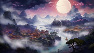 古风仙境壁纸