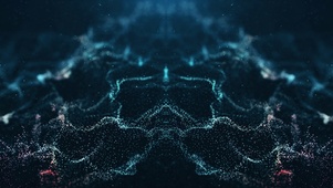 蓝色粒子