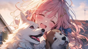 狗狗和女孩