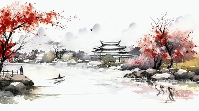 简约古风壁纸