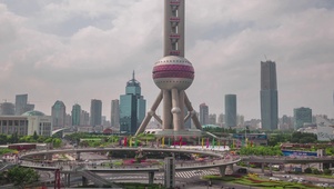 4K 高清 上海东方明珠塔
