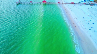 治愈大海沙滩4K