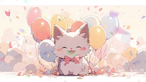 气球猫咪