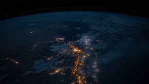 地球夜景