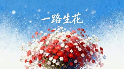 祝你一路生花