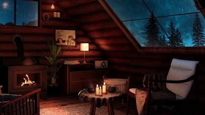 在舒适的阁楼入睡